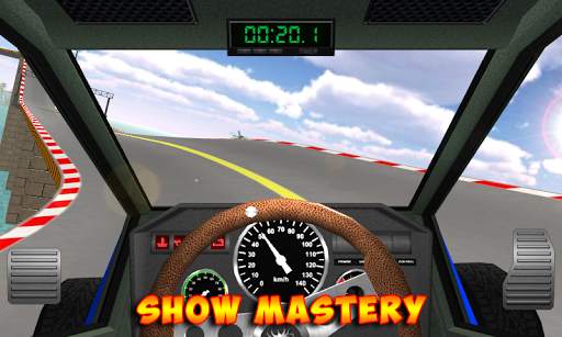 Balap dengan stunts dengan mobil. screenshot 5