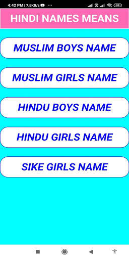 Name means hindi screenshot 1