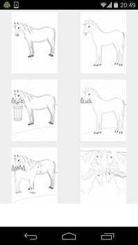 unicorn coloring game screenshot 3