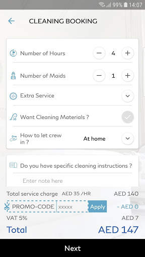 Crystalblu Cleaning Services screenshot 3