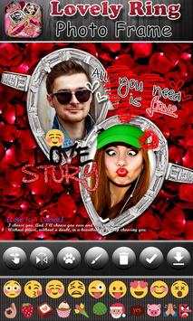 Lovely Ring Photo Frame Editor screenshot 4