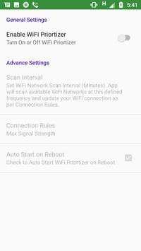 WiFi Prioritiser Pro screenshot 2