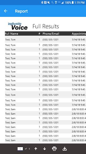 InphoniteVoice - Automated Appointment Reminders скриншот 2