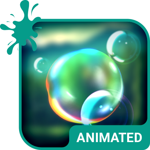 Splashing Bubble Keyboard icon