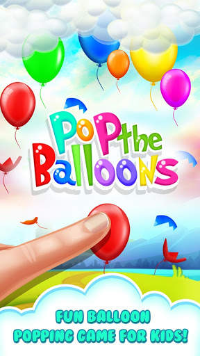 Pop the Balloons-Baby Balloon Popping Games screenshot 1