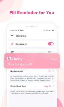 Period Tracker Cherry - Menstrual Cycle Tracker screenshot 3