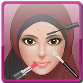 Muslim Veil Dressup &amp; Makeup icon