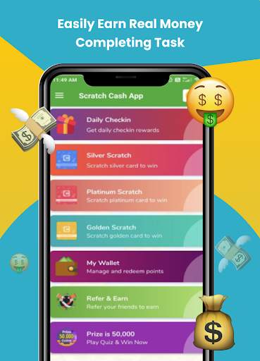 Scratch Cash App - Earn Cash screenshot 1