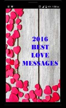 2017 Love Message for Whatsapp screenshot 1