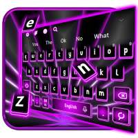 Neon Purple Keyboard logo