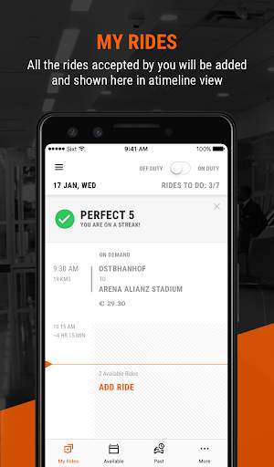 SX - Driver App screenshot 2