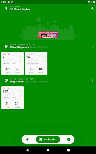 SG Bus: Bus Arrival Time   EZ-Link Card Reader App screenshot 6