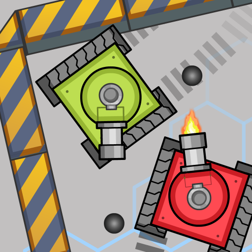 Toy Tank VS Tank 2 Player أيقونة
