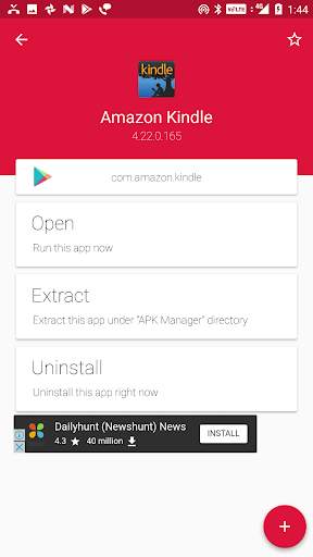 APK ( APP ) Manager, Extractor and P2P Sharing App screenshot 4