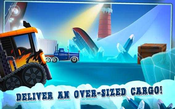 Truck Driving Race 2: Ice Road screenshot 2