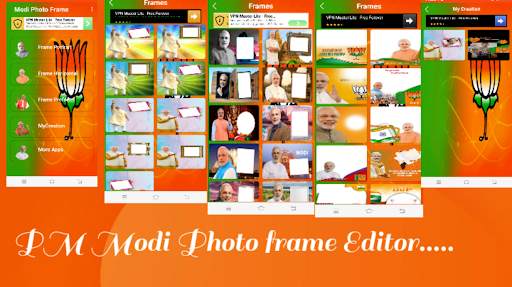 Modi Selfie Photo FrameEditor screenshot 1
