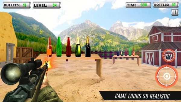 Bottle Shooting Game screenshot 1