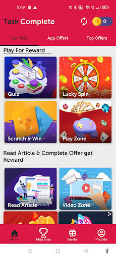 Task Complete & Cash Rewards screenshot 2