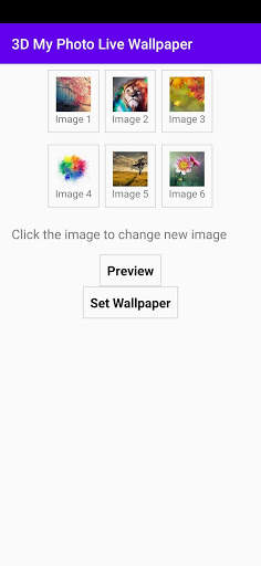 My Photo 3D Live Wallpaper screenshot 5