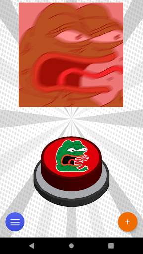 Pepe Reeee | Angry Meme Prank Button स्क्रीनशॉट 1