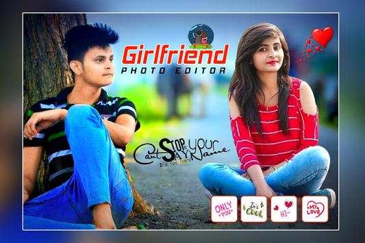 Selfie With Girlfriend - Girlfriend photo editor screenshot 4