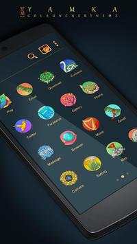 (FREE)Yamka GO Launcher Theme screenshot 2