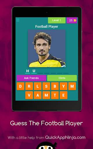 Guess The Football Player screenshot 5