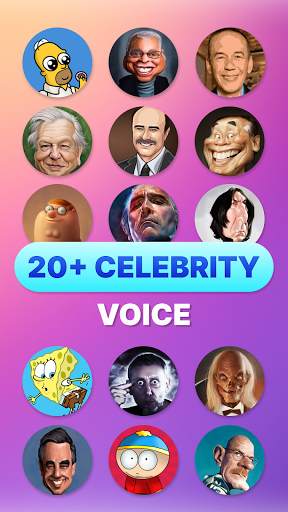 Celebrity voice changer plus: funny voice effects screenshot 2