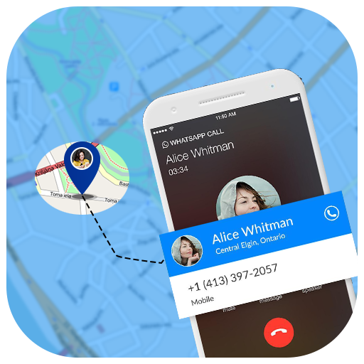 True ID Caller Name and Address Location Tracker icon