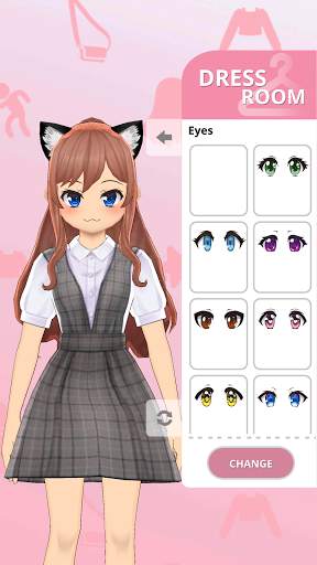 Girl-Styledoll Fashion Show - 3D Avatar maker screenshot 7