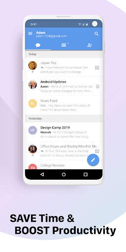 MailTime: Chat style Email screenshot 5