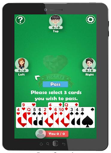free hearts game ❤ - classic card games screenshot 14