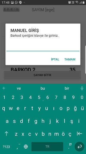 EFC Mobil Sayım screenshot 1