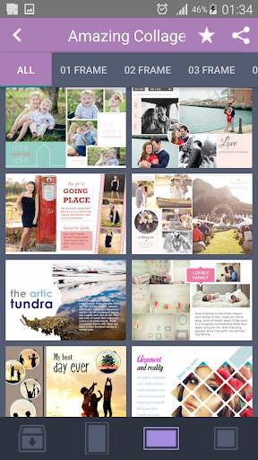 Wow Collage - Grid Pic Collage screenshot 3