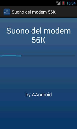 Suono del modem 56K screenshot 1