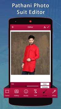 Pathani Photo Suit Editor 3 تصوير الشاشة