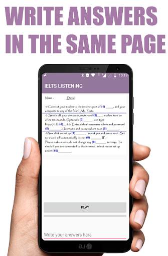 IELTS Listening tests screenshot 18