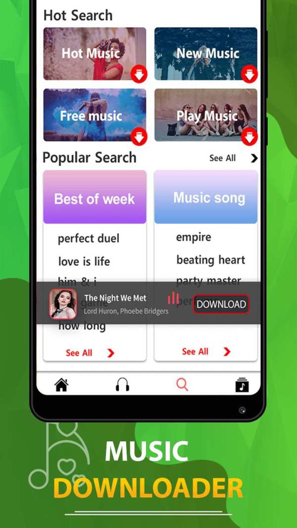 MP3 song downloader screenshot 2