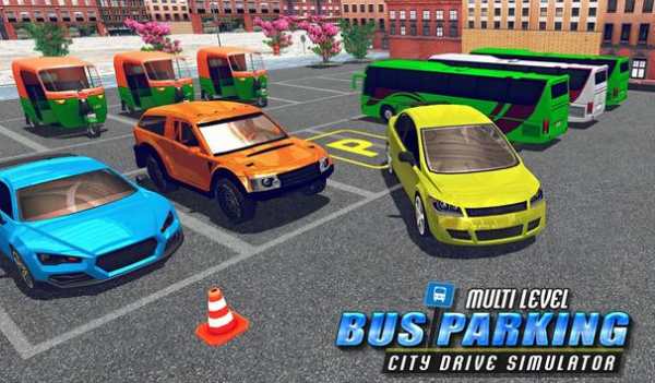 Multi Level Bus Parking City Drive Simulator screenshot 5
