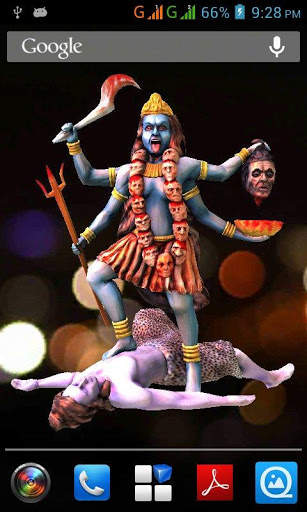 3D Maa Kali Live Wallpaper screenshot 6