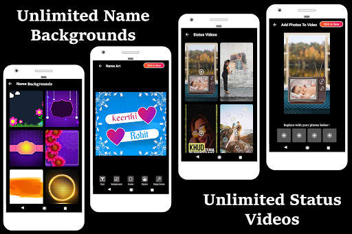 Name art photo editor screenshot 1