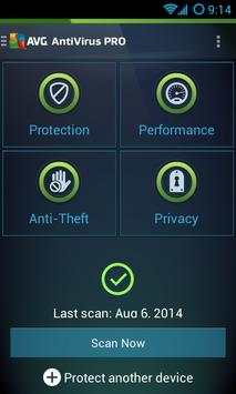AVG AntiVirus for Samsung screenshot 1