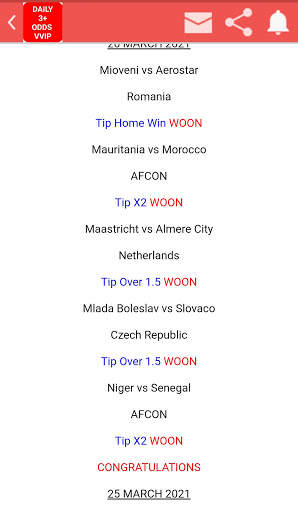 3  Daily Odds VVIP screenshot 5