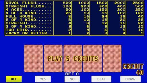 Video Poker Machine screenshot 3