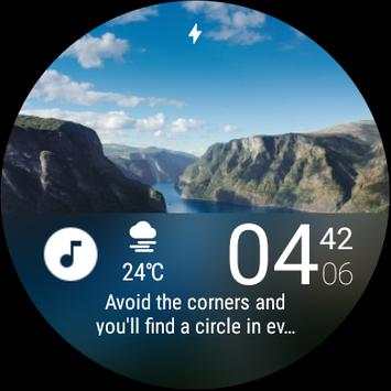 Wear Wallpaper Watch Face скриншот 12
