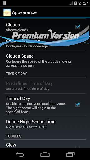 Blue Sky 3D Live Wallpaper screenshot 6