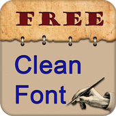 Font Style Clean Android s3 icon