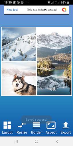 Happy Frames - Collage maker & Photo Editor screenshot 1