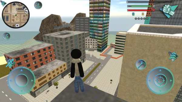 Stickman Boss Rope Hero Police Crime Simulator screenshot 5