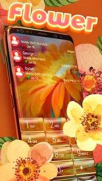 Flower Dialer Theme screenshot 1